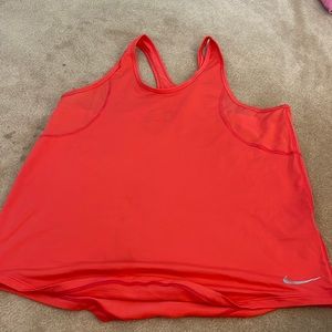 coral nike tank
